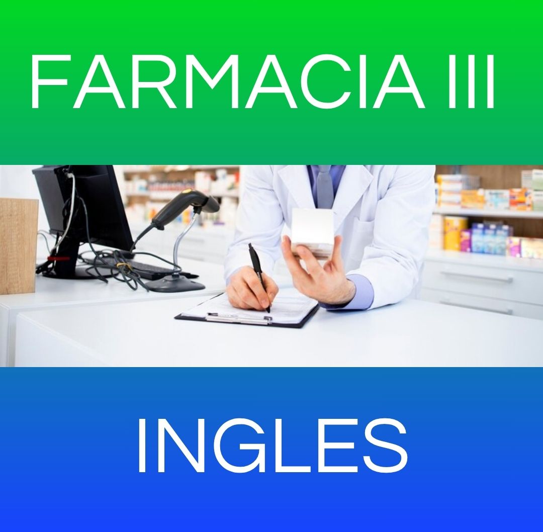 INGLES - FARMACIA III 2025