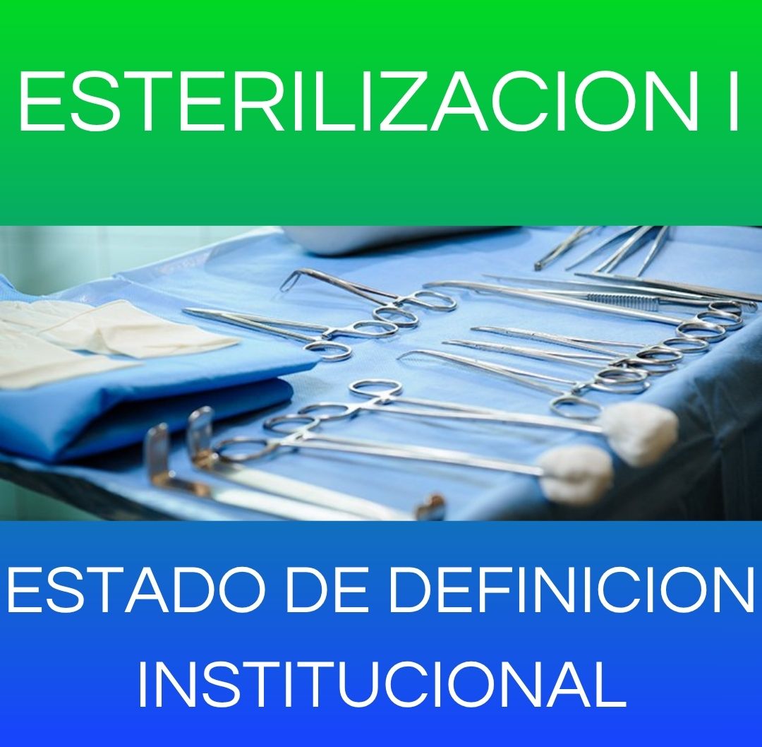 ESPACIO DE DEF. INSTITUCIONAL - ESTERILIZACION I 2026