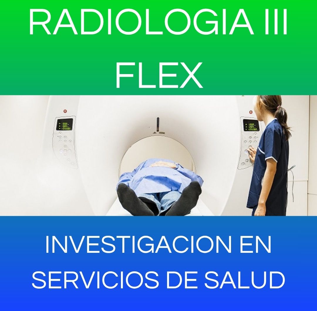 Investigación en Servicios de Salud - RX III FLEX 2026