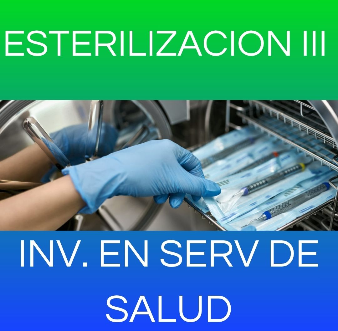 Esterilización III 2026 - Investigación en Servicios de Salud