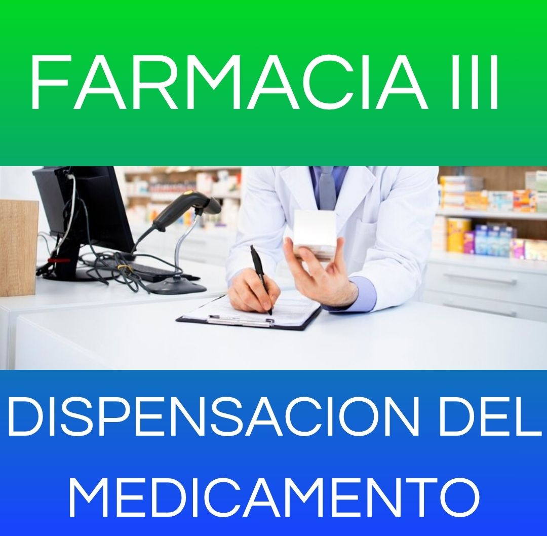 Dispensacion del Medicamento - FARMACIA III TV 2026