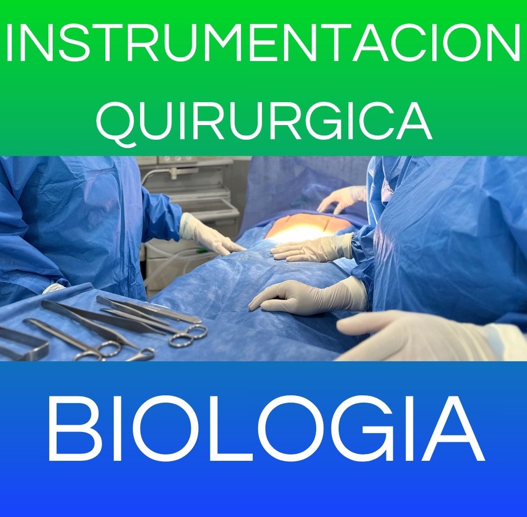 BIOLOGIA - Tec. Sup. en Instrumentacion Quirurgica 2026 