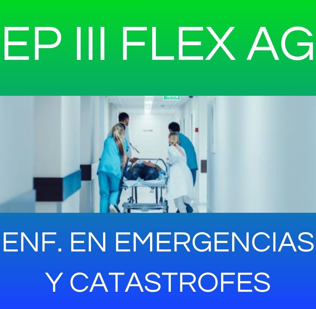 ENF. EN EMERGENCIAS Y CATASTROFES - EP III SAB AG 2026