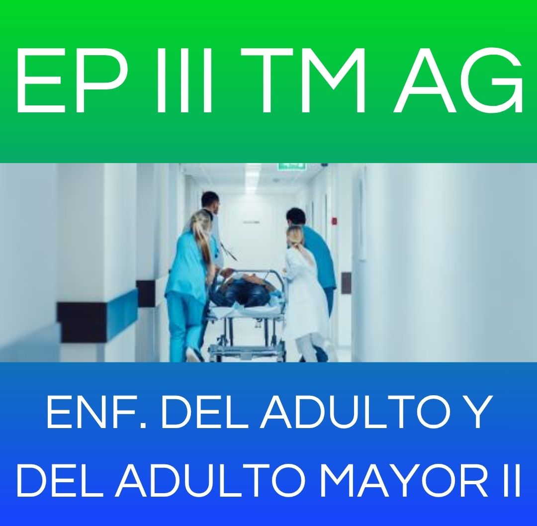 ENF. DEL ADULTO Y DEL ADULTO MAYOR II - EP III TM AG 2026