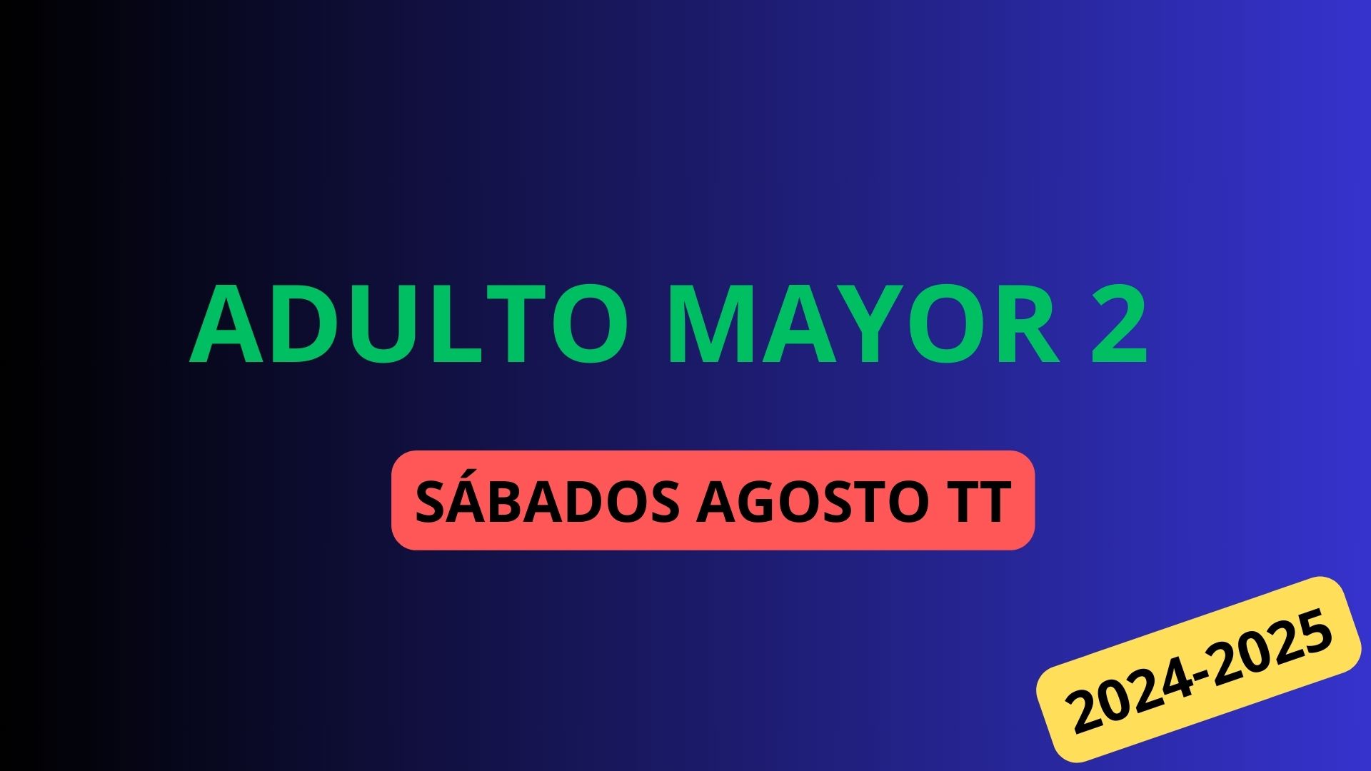 ADULTO MAYOR II