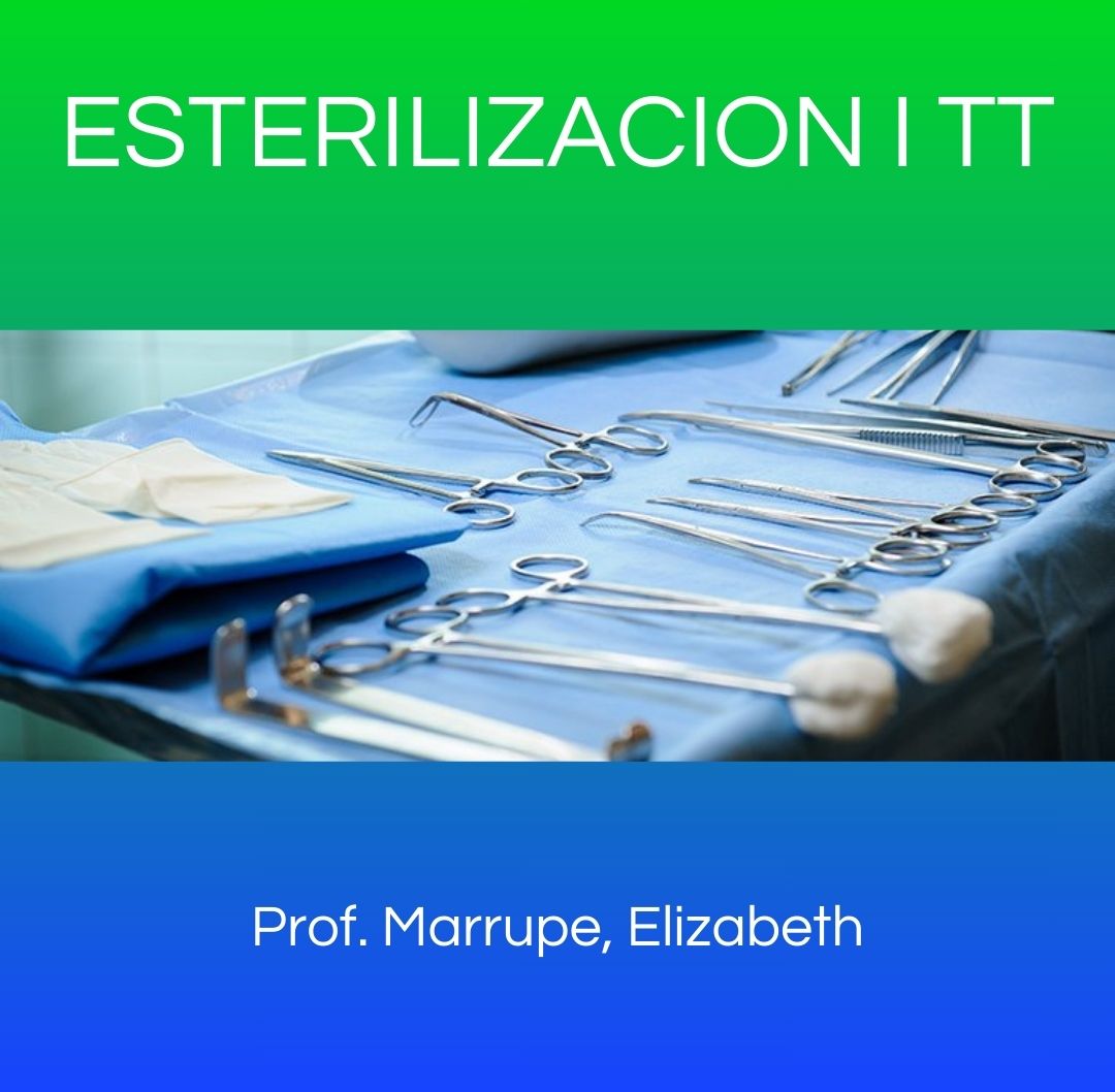 ESPACIO DE DEF. INSTITUCIONAL - ESTERILIZACION I 