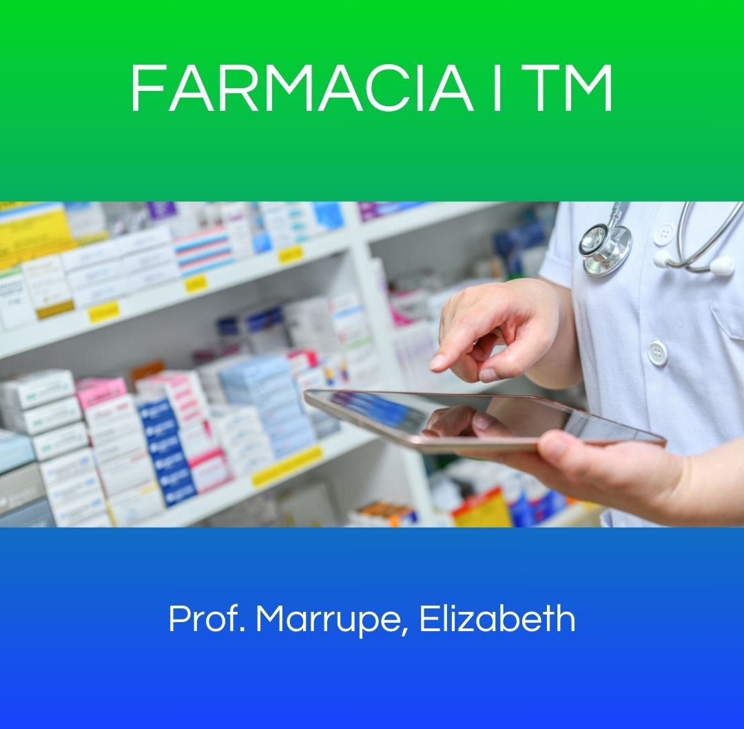 FISICO-QUIMICA - FARMACIA I TM