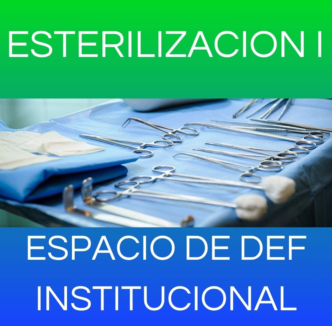 ESPACIO DE DEF. INSTITUCIONAL - ESTERILIZACION I 2025 