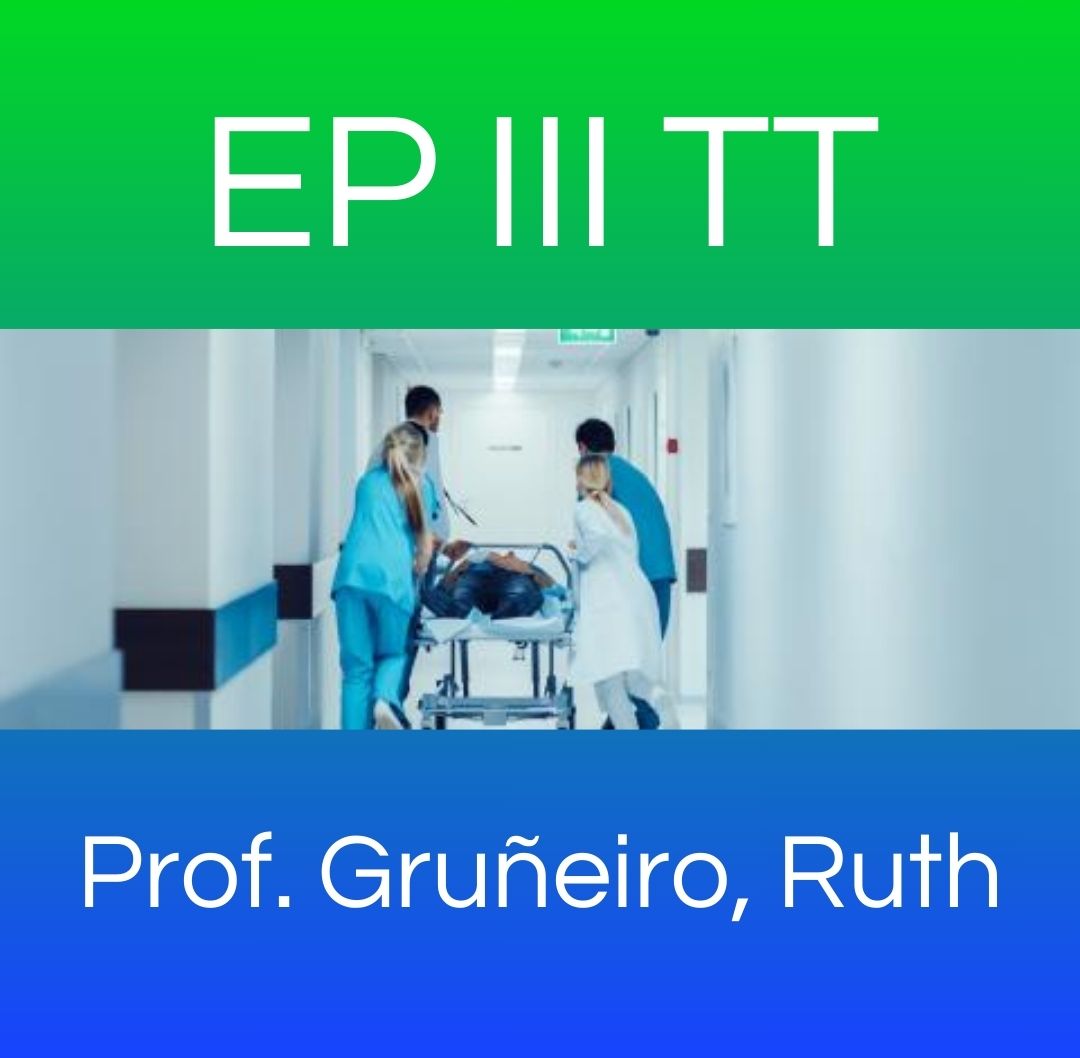 ENFERMERIA EN EMERGENCIAS Y CATASTROFES - EP III TT 2025