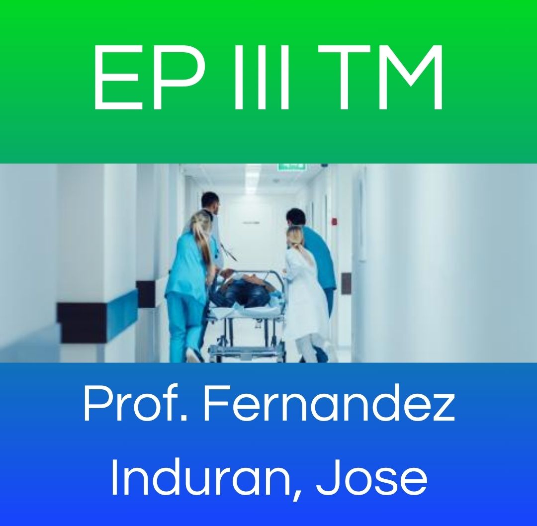 ENFERMERIA DEL ADULTO Y DEL ADULTO MAYOR II - EP III TM 2025