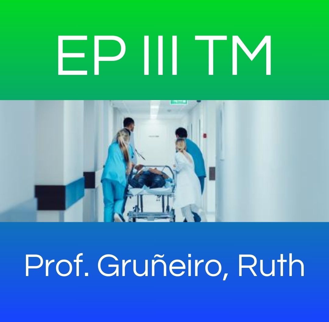 ENFERMERIA EN EMERGENCIAS Y CATASTROFES - EP III TM 2025