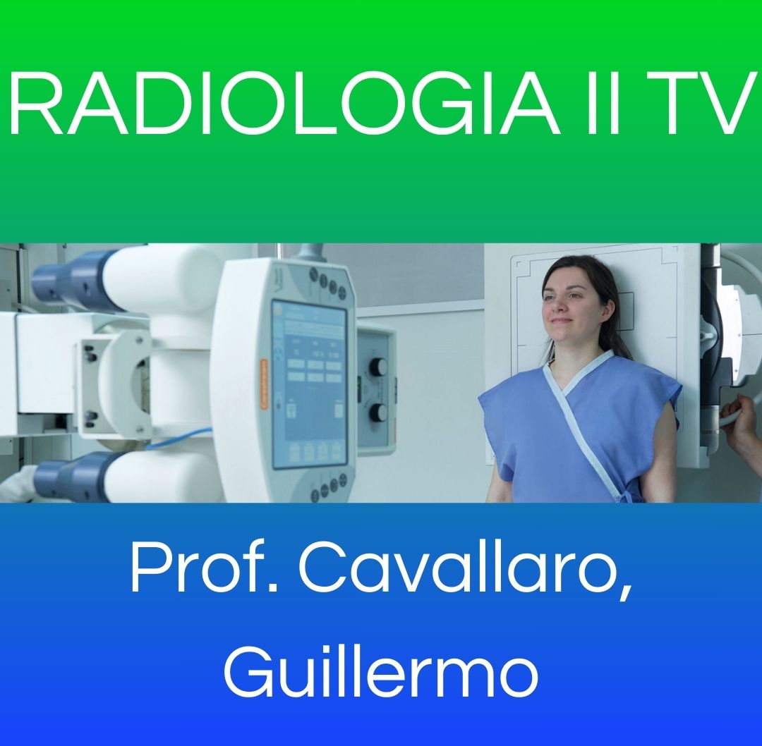 Técnicas Radiológicas de Radiodiagnóstico - RX II TV 2025